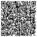 QR code with B B & T contacts