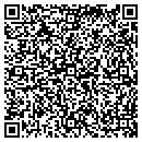 QR code with E T Mini Storage contacts