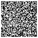 QR code with P I Woodworking contacts