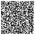 QR code with B B & T contacts