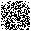 QR code with D & M Video contacts
