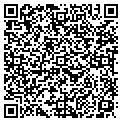 QR code with B B & T contacts