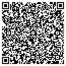 QR code with H H Hogs contacts