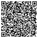 QR code with B B & T contacts