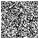 QR code with B and B Construction contacts