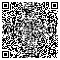 QR code with H V A C contacts