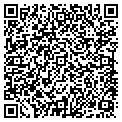 QR code with B B & T contacts