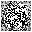 QR code with H & B Lumber contacts