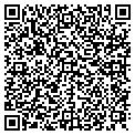 QR code with B B & T contacts