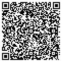 QR code with B B & T contacts