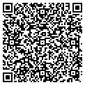 QR code with B B & T contacts