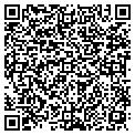 QR code with B B & T contacts