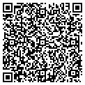 QR code with B B & T contacts
