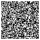 QR code with P Bryden Manning contacts