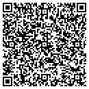 QR code with H H Hardwoods contacts