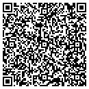 QR code with B & E Woodturning Inc contacts