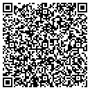 QR code with P & D Lowbed Services contacts