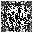 QR code with K Hovanian contacts