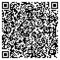 QR code with B B & T contacts