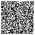 QR code with B B & T contacts
