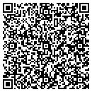 QR code with B & D Paint Store contacts