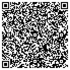 QR code with H E Bunch Pattern Works Inc contacts
