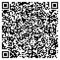 QR code with B B & T contacts