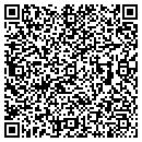 QR code with B & L Custom contacts