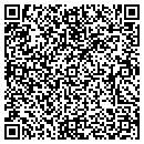 QR code with G T B R Inc contacts