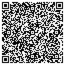 QR code with H & D Machining contacts