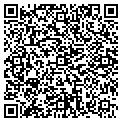 QR code with B & L Vending contacts