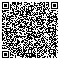 QR code with B B & T contacts