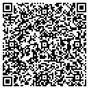 QR code with B & B Saloon contacts