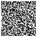 QR code with P K Yates Printing contacts