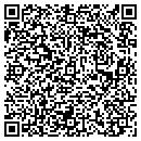 QR code with H & B Developers contacts