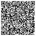 QR code with M C S C contacts