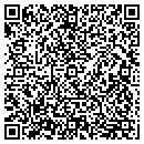 QR code with H & H Monuments contacts