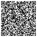 QR code with M Staff Inc contacts