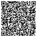 QR code with B B & T contacts