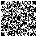 QR code with R Bacon contacts