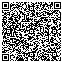 QR code with B B & T contacts