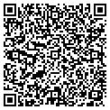 QR code with B B & T contacts