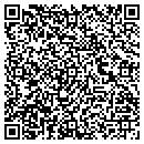 QR code with B & B Glass & Mirror contacts