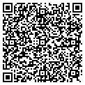 QR code with B B & T contacts
