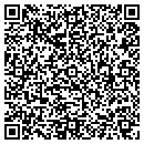 QR code with B Holtzman contacts