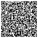 QR code with P R Tavern contacts