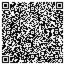 QR code with B & W Towing contacts