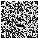 QR code with V P Bingman contacts