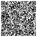 QR code with R & F Frame Inc contacts