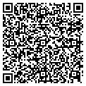 QR code with B B & T contacts